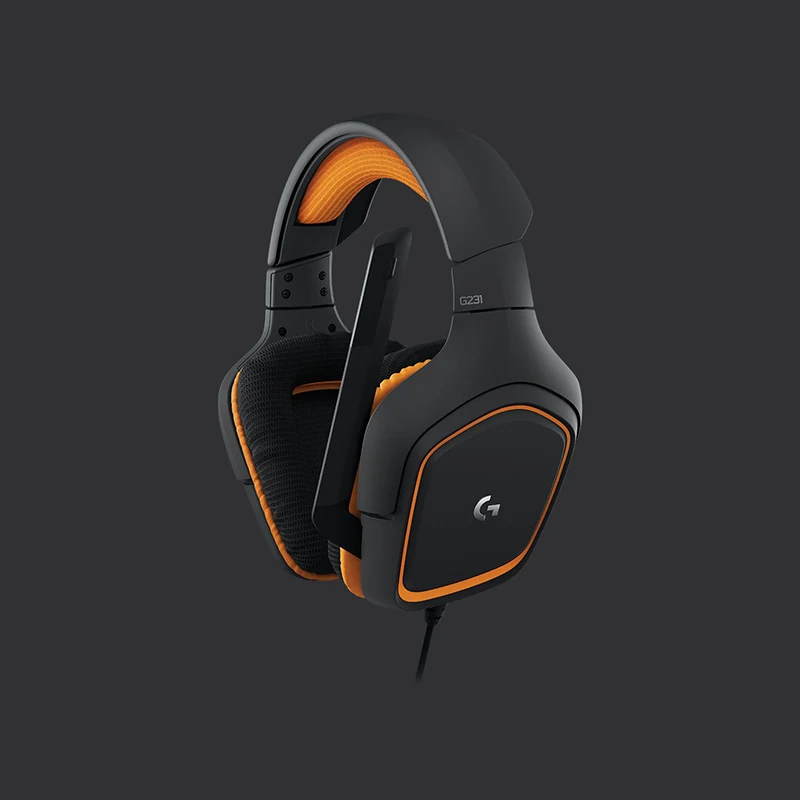 Игровая стереогарнитура Logitech G231 PRODIGY микрофон с шумоподавлением и разъемом 3 5 мм