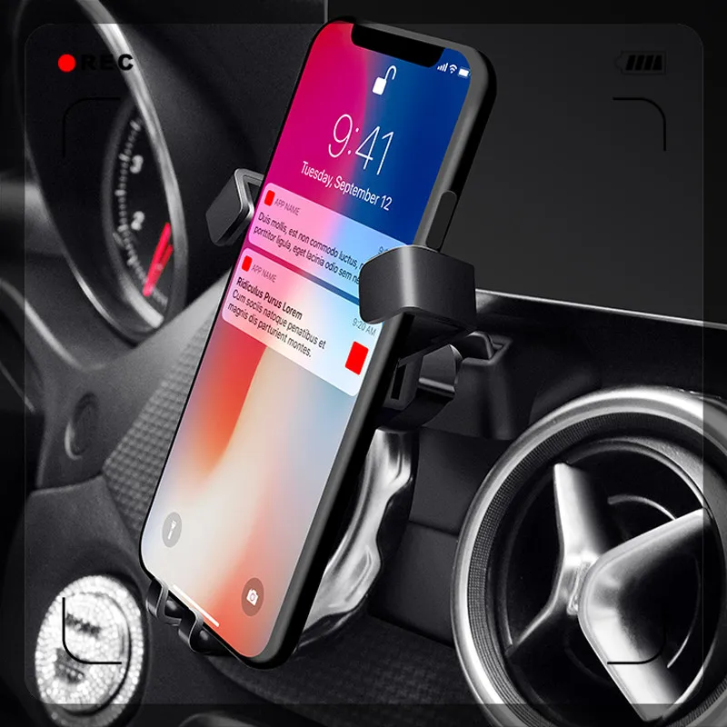 

Car Dashboard Mount Cell Phone Cradle Car Phone Holder for Benz GLA-Class X156 2015-2019 / CLA-Class C117 2013-2018