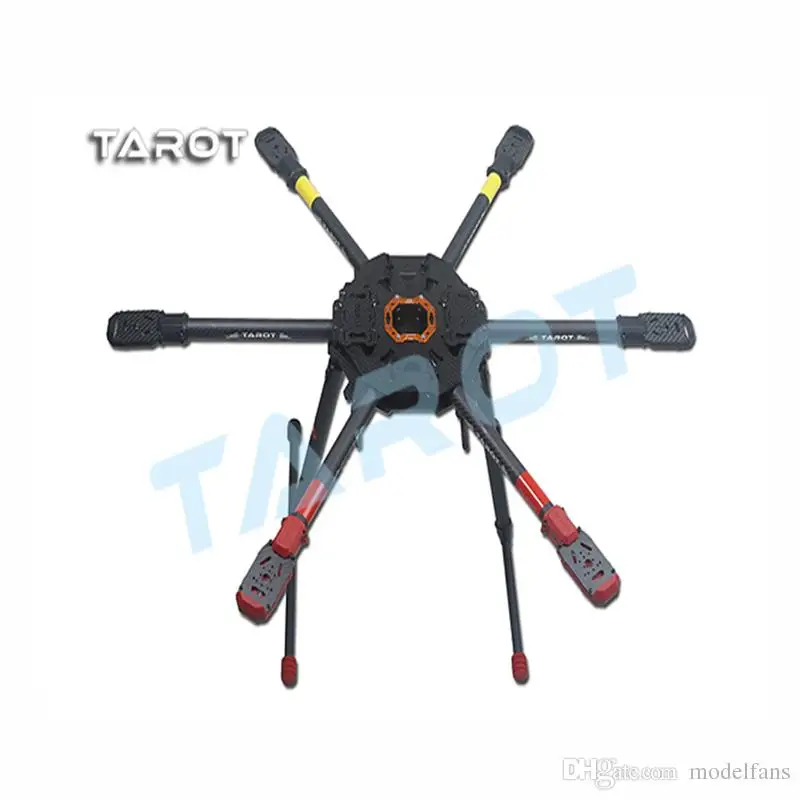 Aerops Таро 810 Спорт FPV 6 осевой шестигранный вертолет складная рама Электрический