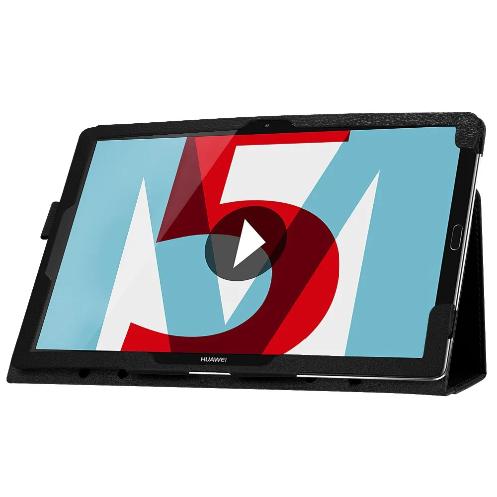 Чехол Kemile для Huawei MediaPad M5 10 8 дюйма искусственная кожа чехол планшета