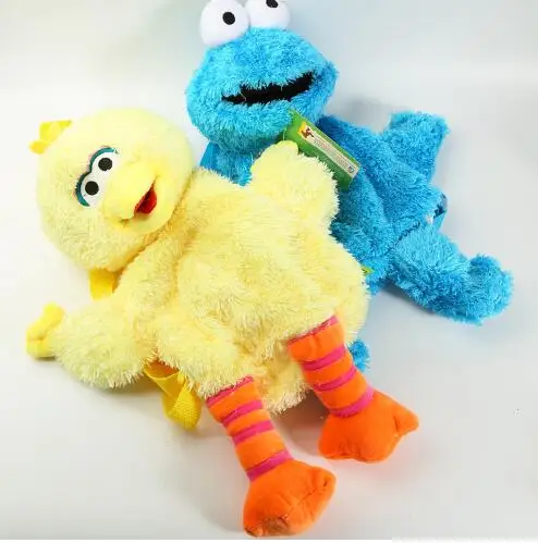 Милый плюшевый рюкзак с животными IVYYE Улица Сезам ELMO Мультяшные куклы мини