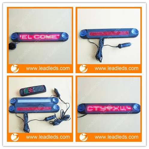 4 шт./лот Бесплатная доставка Светодиодная Автомобильная рекламная панель для