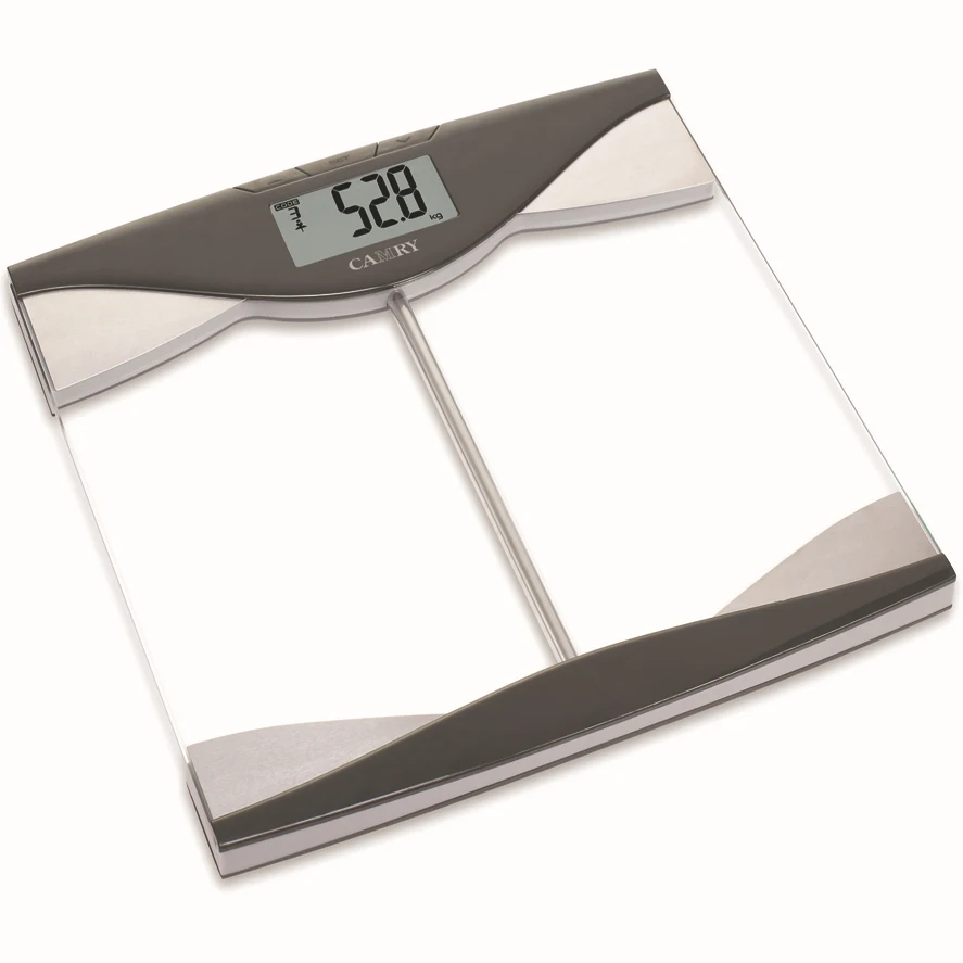 Human Scale Household Bathroom Body Fat Monitor with Multi function and Simple fashionable pattern |