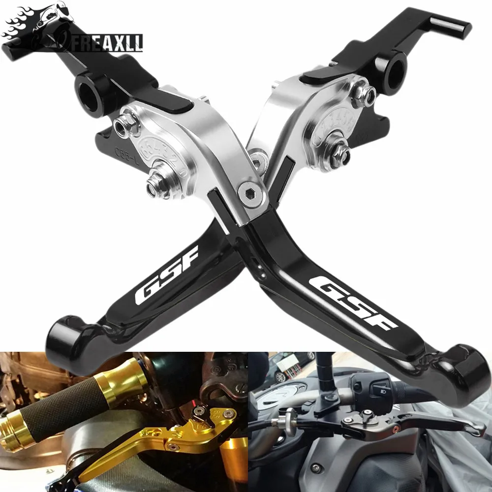 

For Suzuki GSF 600S Bandit 1996-2003 CNC Adjustable Extendable Folding Motorcycle Accessories Brake Clutch Levers Handle Grips