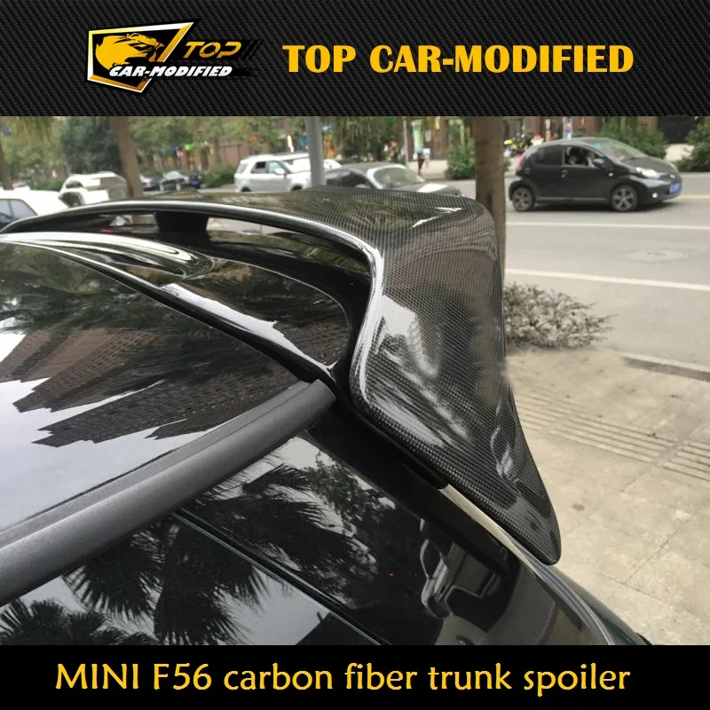 Бесплатная доставка спойлер на крышу из углеродного волокна для Mini F56 Cooper S DUELL AG