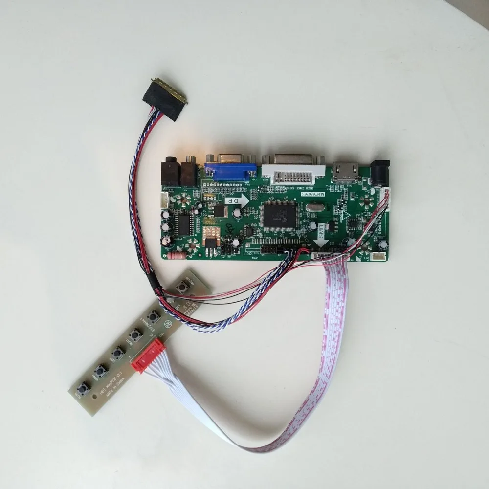 2019 M.NT68676 светодиодный DVI VGA LED набор для платы ЖК контроллер LP173WD1(TL)(C1)/(TL)(B2) 1600X900 17 3