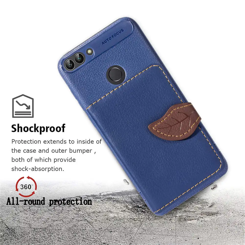 Кожаный чехол для Huawei P Smart Z P30 P40 P20 Pro 20 Mate 10 lite E Y7 2019 Y5 honor 8x 9x 7a 8a 10i|Бамперы| |