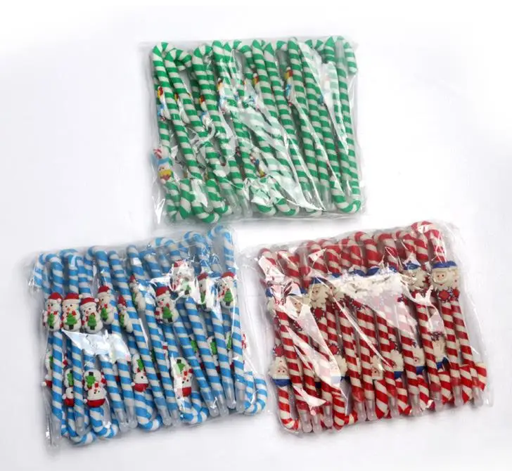 Конфетная ручка для рождественской вечеринки куклы из полимерной глины