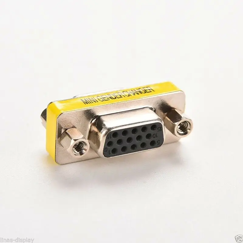 15Pin D-Sub VGA HD SVGA женский мини переходник-соединитель адаптера |