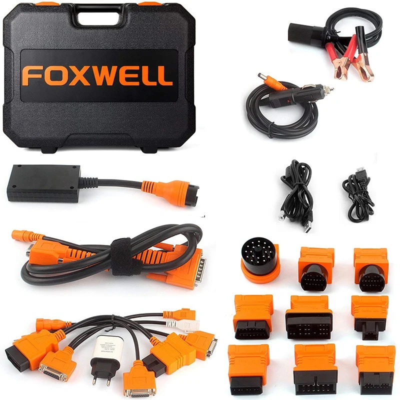 FOXWELL GT80 Мини Автомобильный сканер DPF подушка безопасности для инжектор TPS полный
