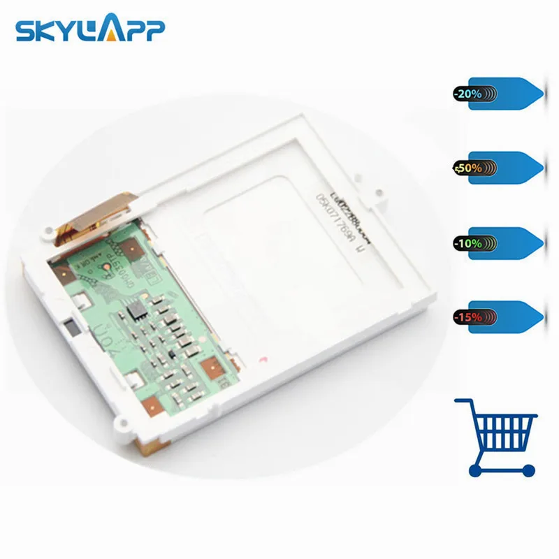 Skylarpu ЖК сменный модуль экрана для garmin Rino 530 520 530HCx 520HCx (без касания) Бесплатная