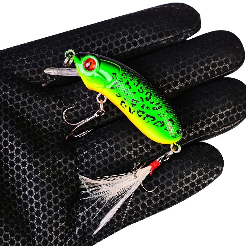 

1pc Fishing Lure Wobblers Trout Fishing Bait 60mm 10g Minnow Lure Isca Artificial Pesca Leurre Hard bait for Fishing fish tackle