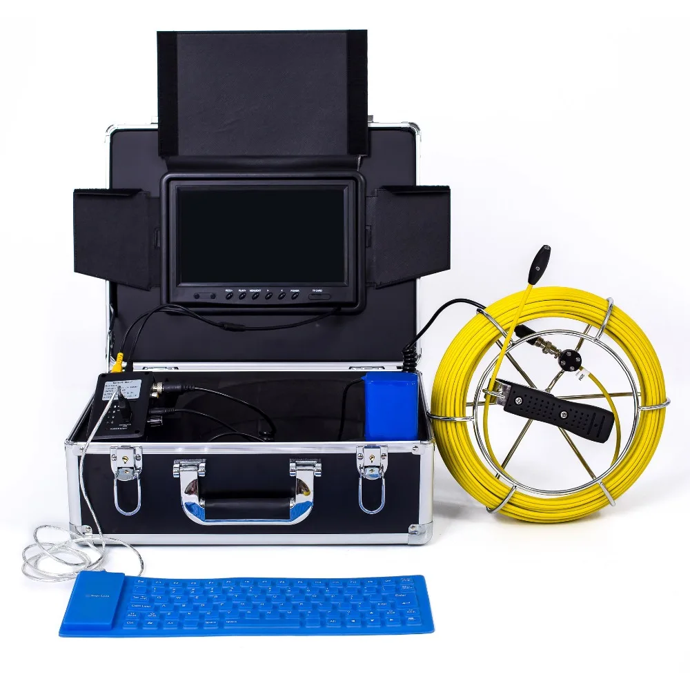 Водонепроницаемый подводный эндоскоп с кабелем 20 м 6 5/17/23 мм|pipe inspection camera system|pipe
