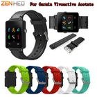 Силиконовый ремешок для смарт-часов Garmin Vivoactive ацетат Смарт-часы с заменой ремешка браслет, ремешок для наручных часов Garmin подход S2 S4