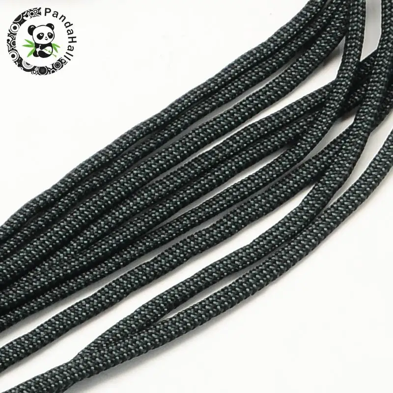 1 Bundle 4mm Rock Climbing Ropes Polyester &amp Polypropylene Paracords DarkSlateGrayabout 100m/bundle 420~500g/bundle | Украшения и