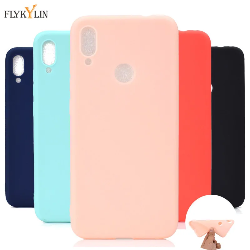 Silicone Cases on sFor Xiaomi Redmi Note 7 Pro case Cover For Coque Note7 Soft TPU Phone Case Bag shell duos |