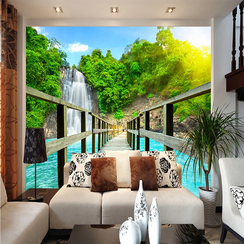 3D обои для гостиной диванная комната Декор дома|murals nature|landscape wallpaperwall murals nature |