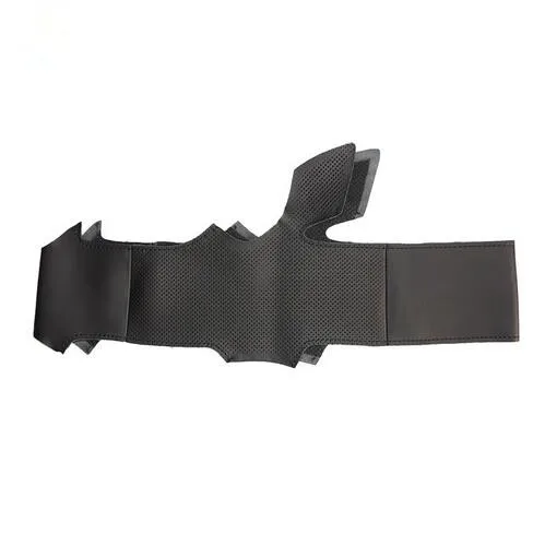 Черная искусственная кожа Чехол рулевого колеса автомобиля для Honda новый Fit город