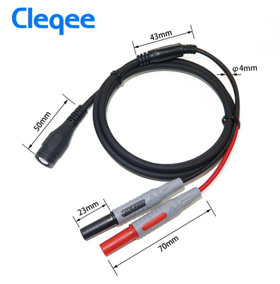 Горячие Cleqee P1800A 7 в 1 BNC электронных специальностей Тесты Lead Kit для мультиметр