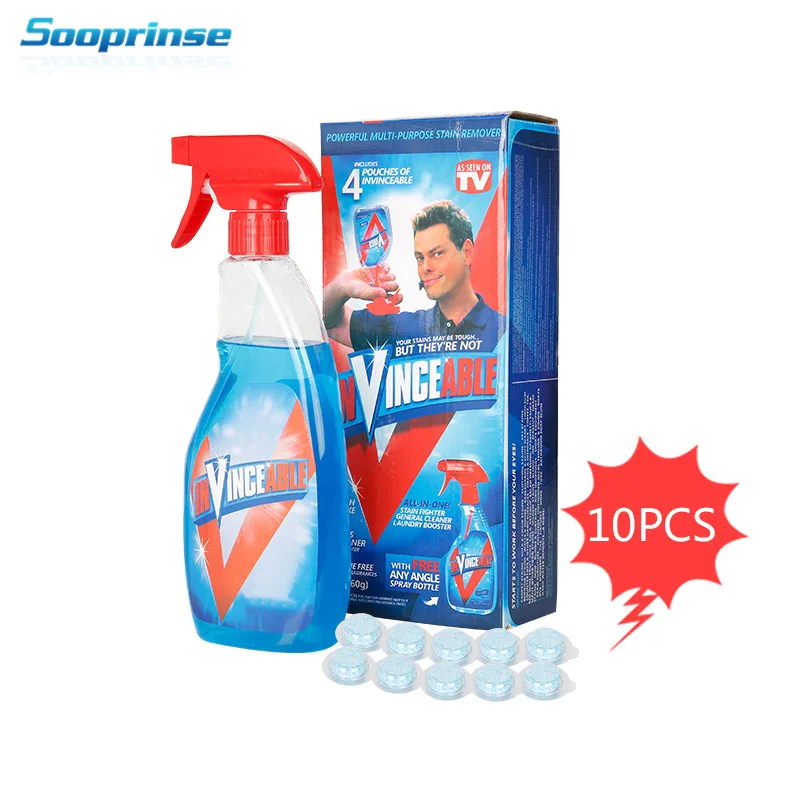 

Sooprinse Multi Functional Effervescent Cleaner Set, Home Cleaning Tool with 1 Bottle Cleaning Tablets For Carcher