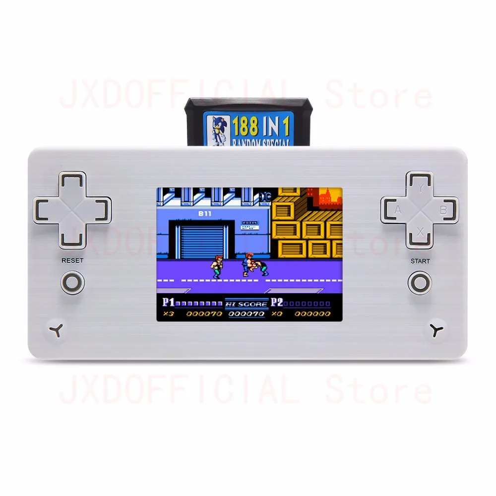 New 2.8 Inch Video Game Console Handheld Built-in 259 Games with 2 Card Support AVOUT rechargeable lithium battery | Электроника