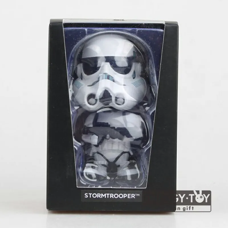" мультфильм Звездные войны bobblehead ПВХ Действие кукольная фигурка игрушка