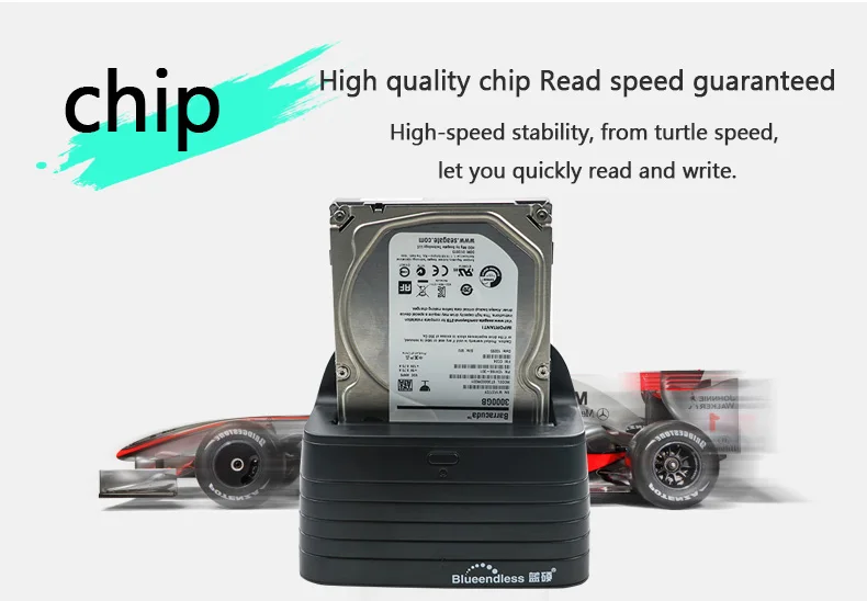 3," SATA HDD док-станция USB 3,0 внешний hdd корпус 2,5" AC зарядное устройство ssd док-станция sata к USB 3,0 чехол Blueendless