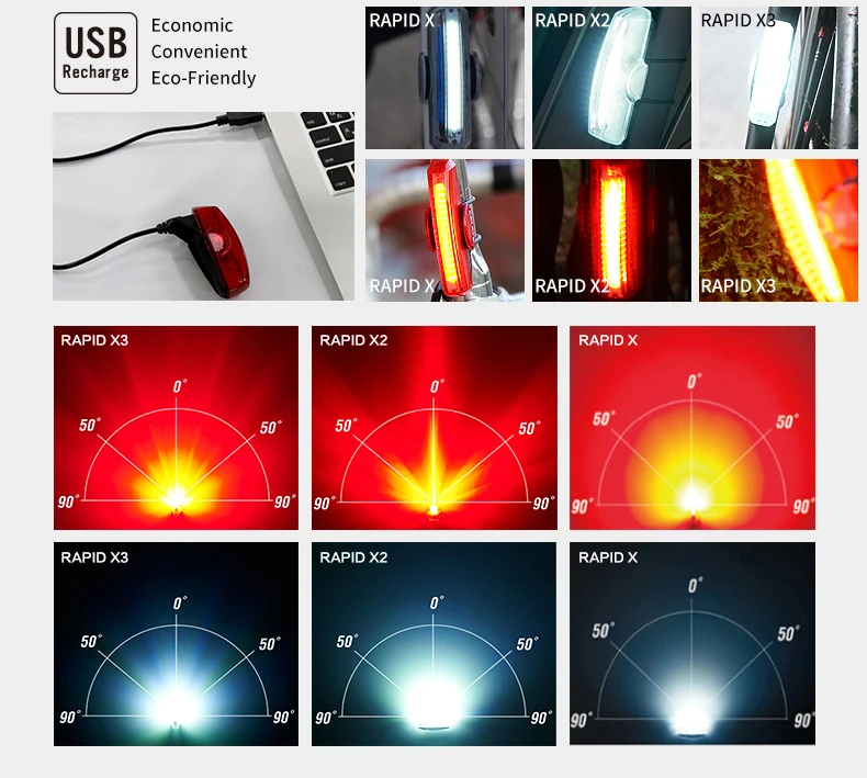 CATEYE TL-LD700 велосипедный задний светильник usb-перезаряжаемый COB светодиодный велосипедный светильник s задний светильник s горный велосипедный предупреждающий световой сигнал Велосипедное снаряжение