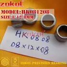 ZOKOL 10 шт.лот HK0808 HK0810 HK0812 Drwan чашечные игольчатые подшипники с открытым концом 8*12*08 8*12*10 8*12*12 мм