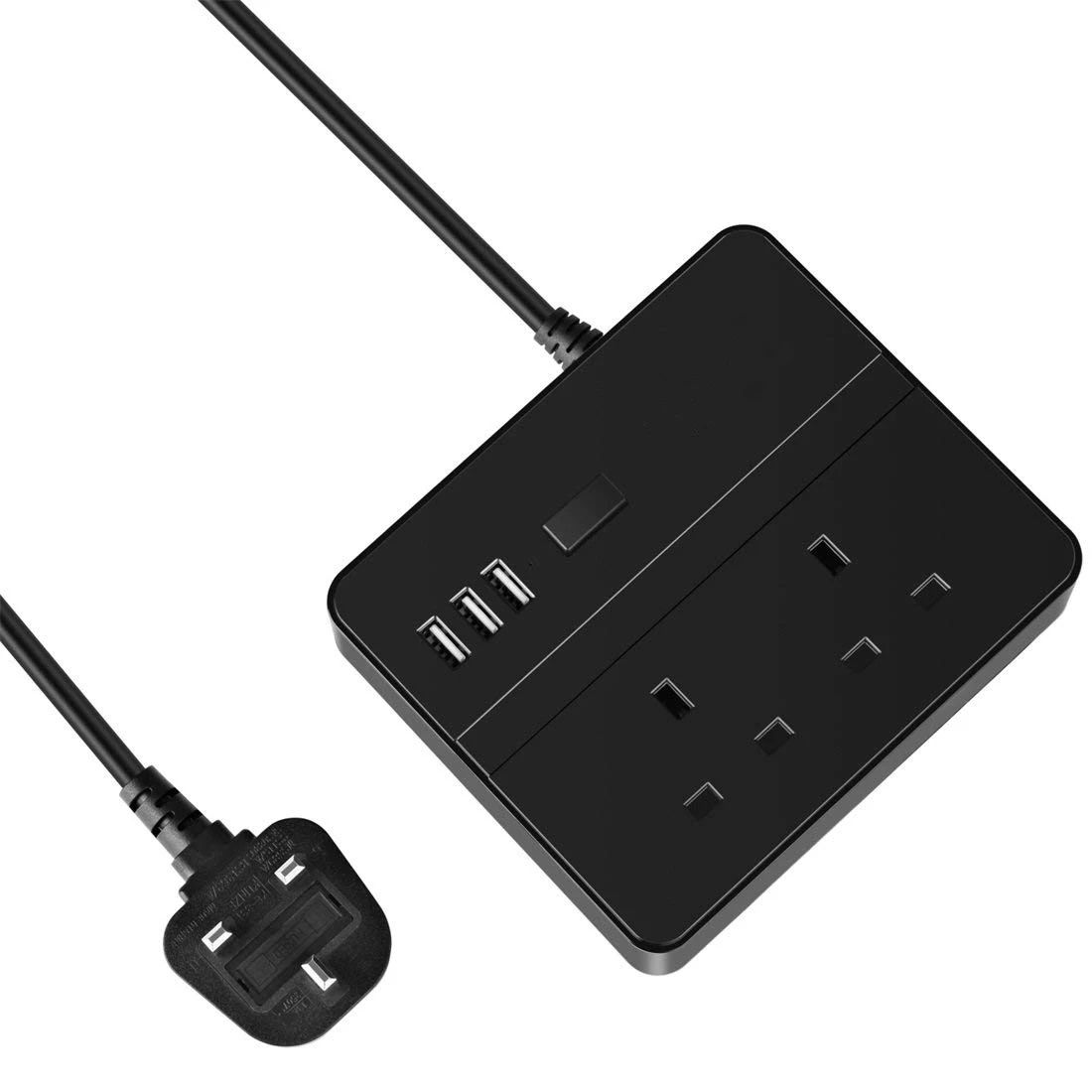 Мощность полосы USB удлинитель Розетка с Зарядное устройство Стабилизатор