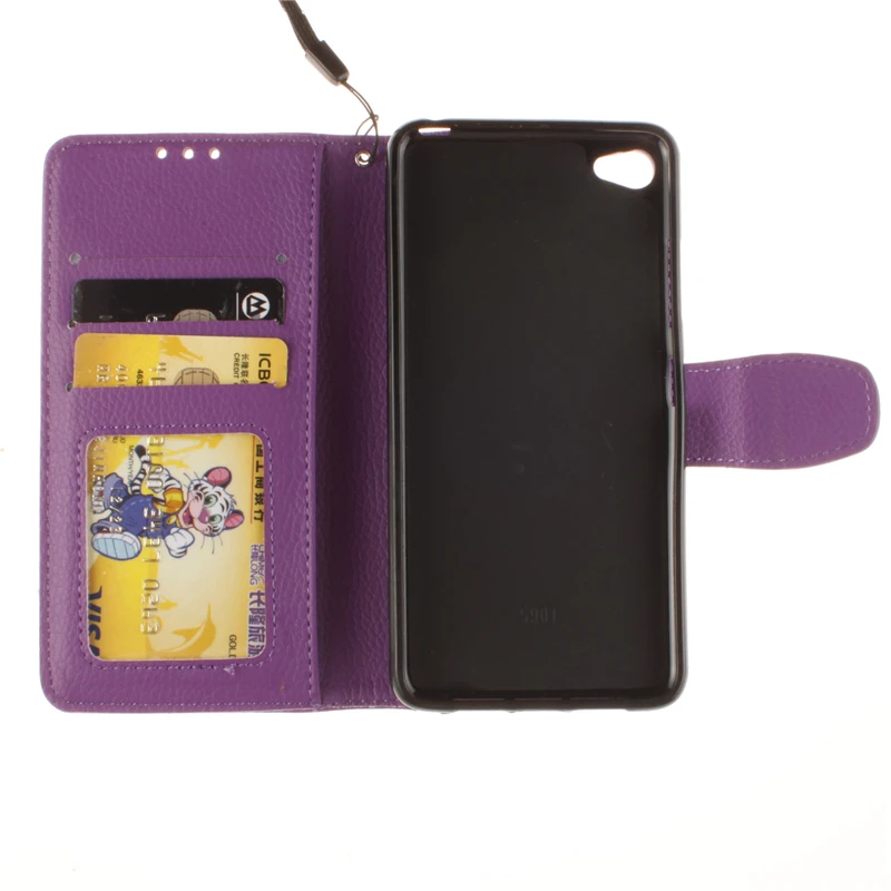 Coque Роскошные Ретро флип чехол бумажник для Lenovo S90 5.0 дюймов искусственная кожа +
