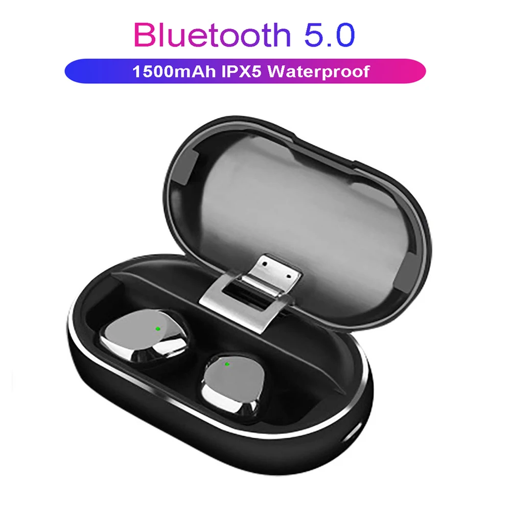 Беспроводные Bluetooth 5 0 наушники стерео умные водонепроницаемые оригинальные с