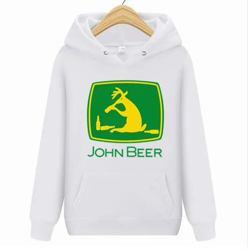 Популярные Простые худи с узорами John Beer воздушный фильтр забавные худи с логотипами свитшоты Размер XS-4XL толстовки
