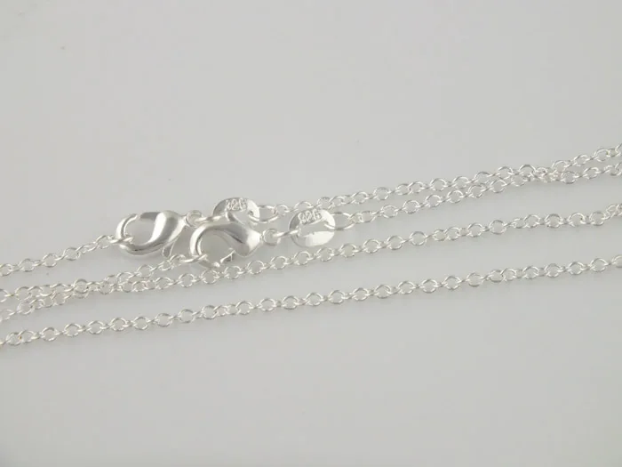 SHUANGR оптовая продажа 5 шт./лот серебряные цепочки Модные Цепочки Ювелирные