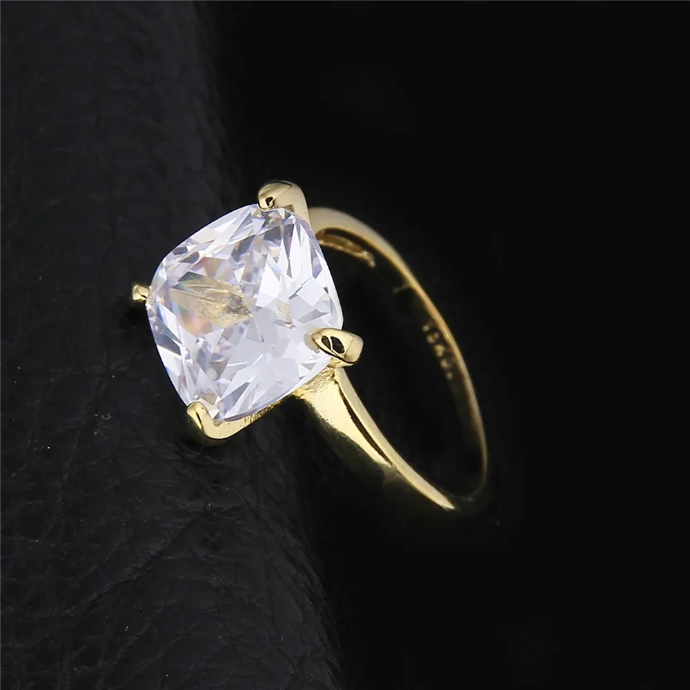 Высококачественное новое поступление модное обручальное кольцо золотого цвета