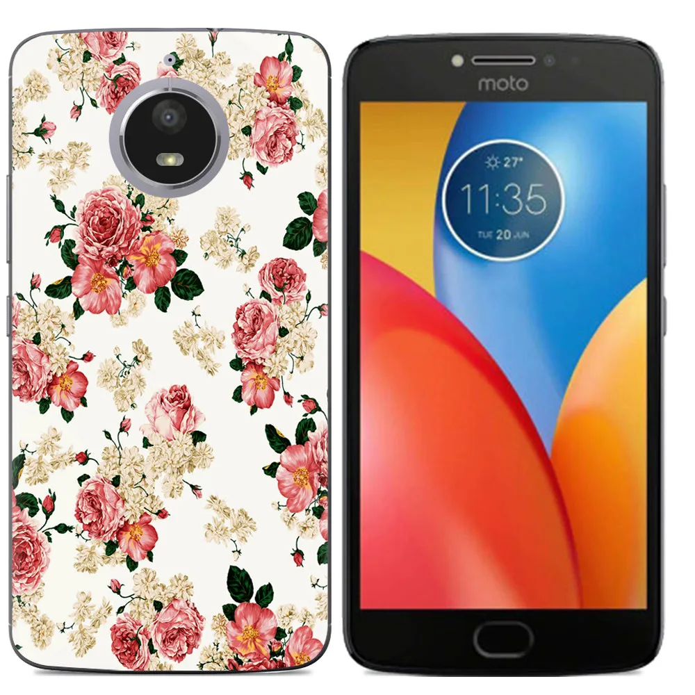 Чехол для телефона Motorola Moto E4 E5 G6 Z3 Plus Play 5 дюймов милый мультяшный модный дизайн