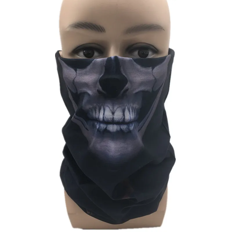 Бандана с черепом и ртом Рабочая маска лыжные кепки Охотничья рыбалка военное