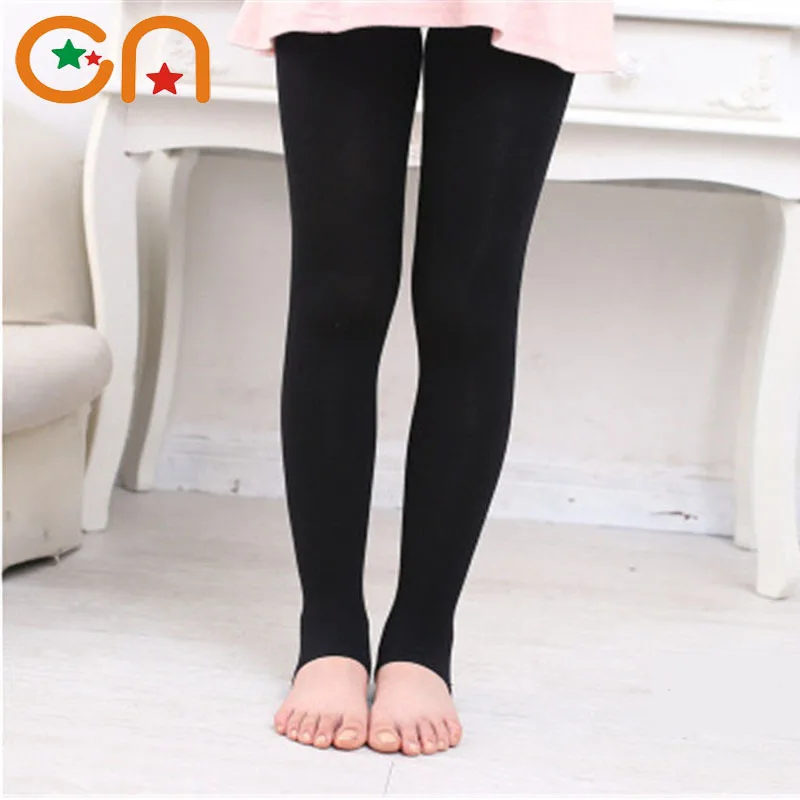 Модные балетные штаны для девочек Детские тонкие повседневные Бархатные