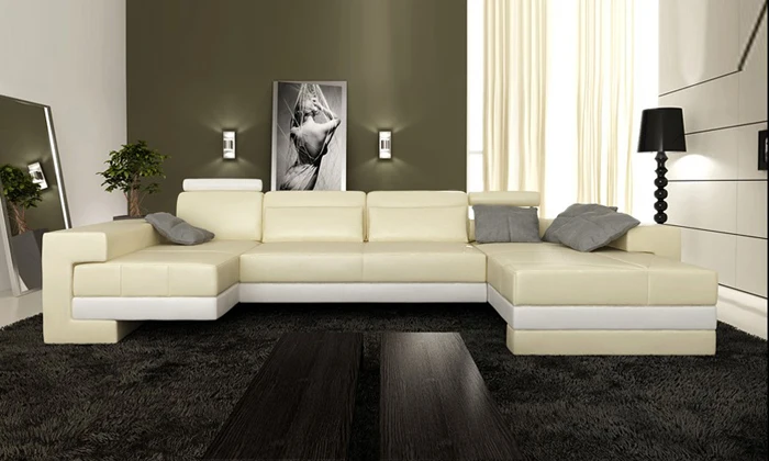 Диван Бесплатная доставка 2015 Новый современный дизайн большой размер дивана