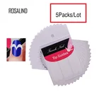 ROSALIND 5 шт.партия наклейка для дизайна ногтей французская улыбка руководство модный дизайн украшения для ногтей для мастера ногтевого сервиса наклейка