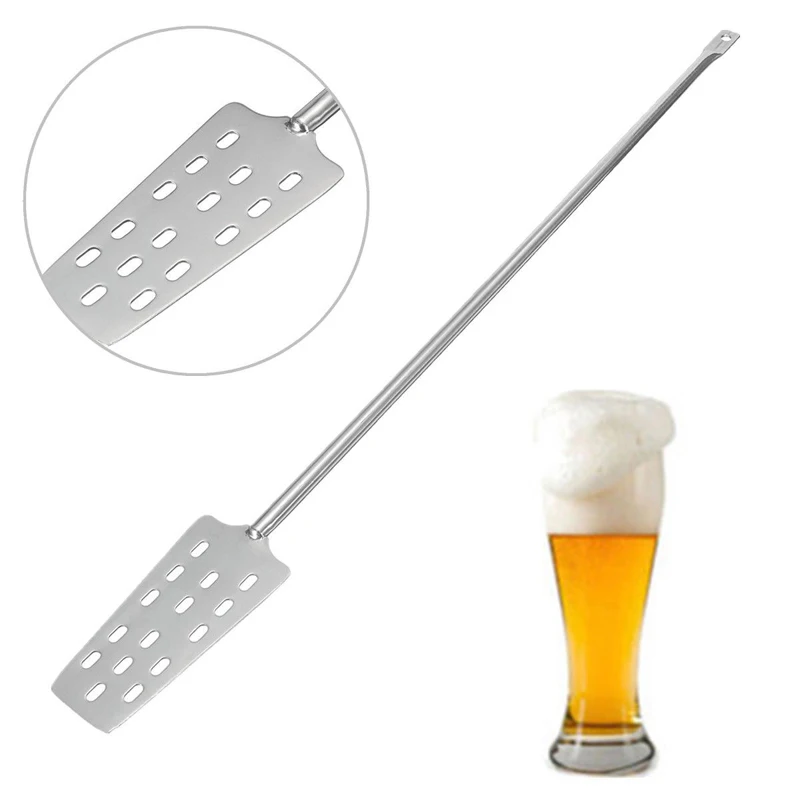 Вино Mash Tun смесительная мешалка из нержавеющей стали весло доморощенное с 15 отверстиями домашний кухонный бар пивное вино пивоваренные инструменты барная посуда