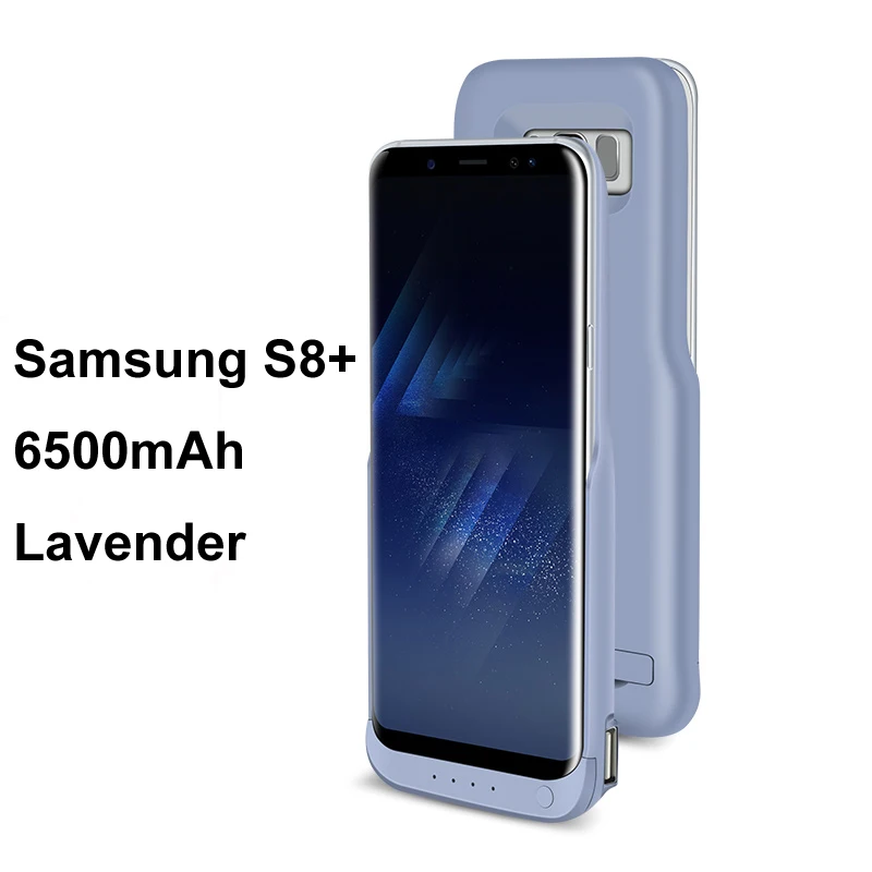 Оптовая продажа 100 шт JLW 6500mAh зарядное устройство чехол для Samsung Galaxy S8 Plus внешний