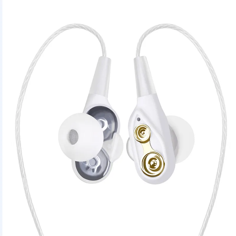 DISOUR Dual Driver HIFI Super Bass Bluetooth наушники спортивные беговые музыкальные стерео