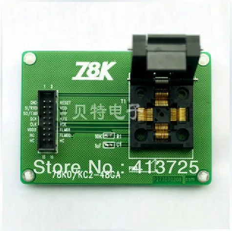 Специфический IC ожога LQFP48 адаптер сиденья 78K0/KC2 48GA тест|test|test adapters |