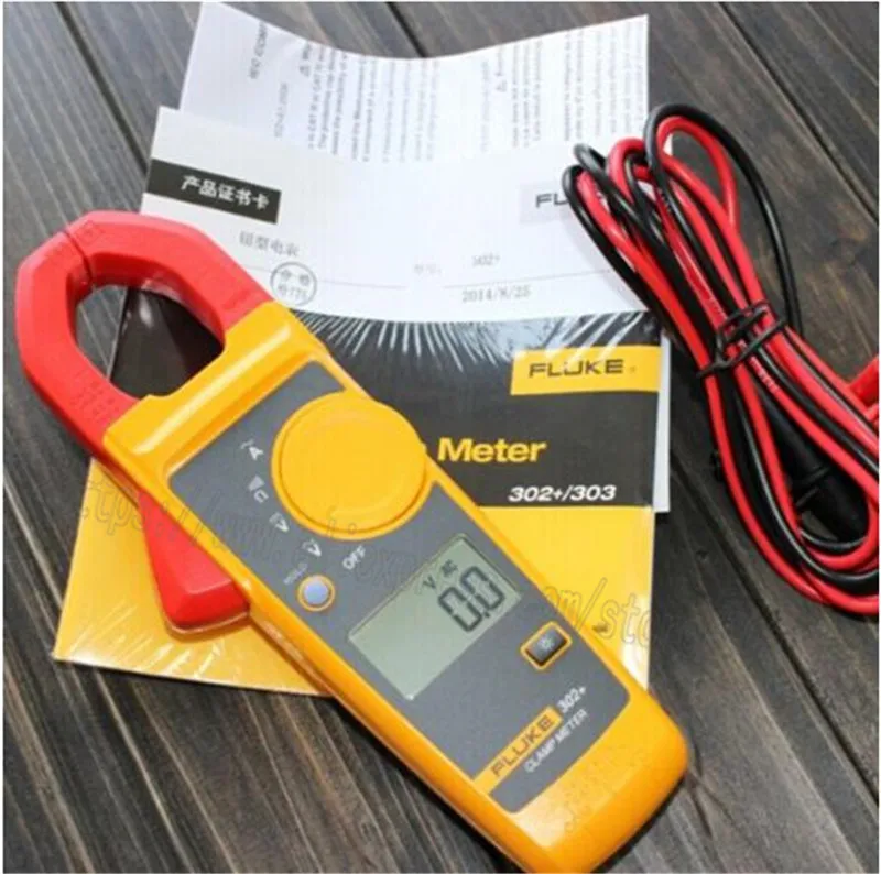 FLUKE 302 + клещи Токоизмерительные F302 AC 400A 2 года гарантии +|fluke 302|clamp multimeterclamp meter |