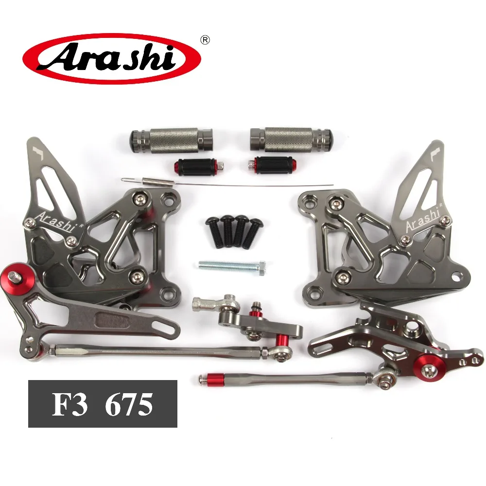 Комплект регулируемых подножек Arashi Rider подножки для MV AGUSTA F3 675 / EAS ORO 2012 2015 2013 2014 12 13