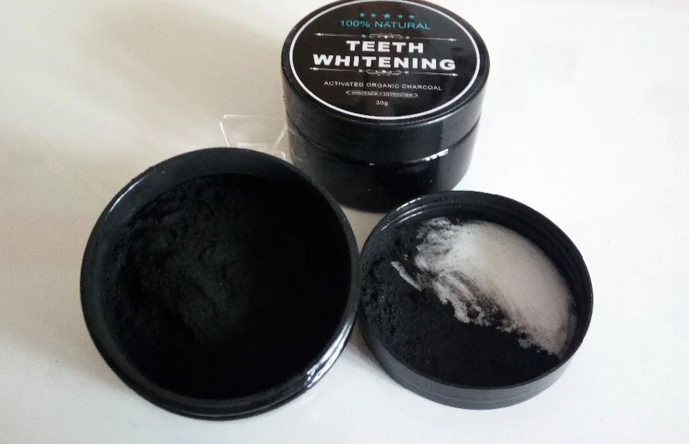 2 шт./лот Натуральный Порошок для отбеливания зубов дымовая пудра кофе чая