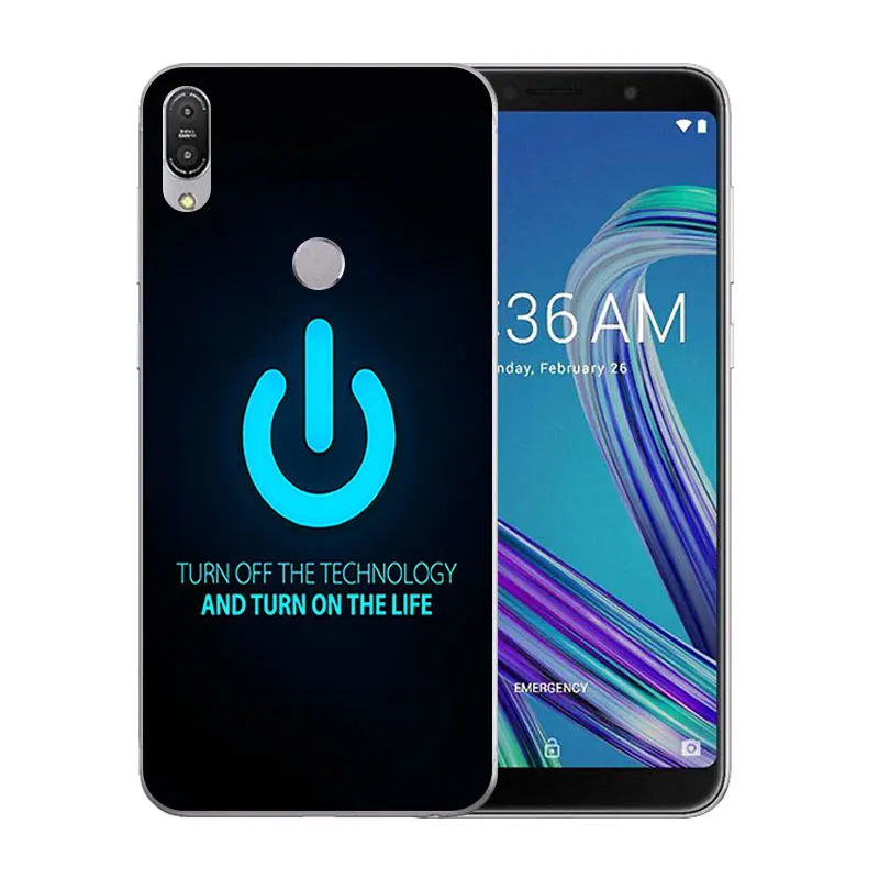 Для Asus Zenfone Max Pro (M1) ZB601KL силиконовый чехол С Рисунком Тигра 5 99 дюйма для