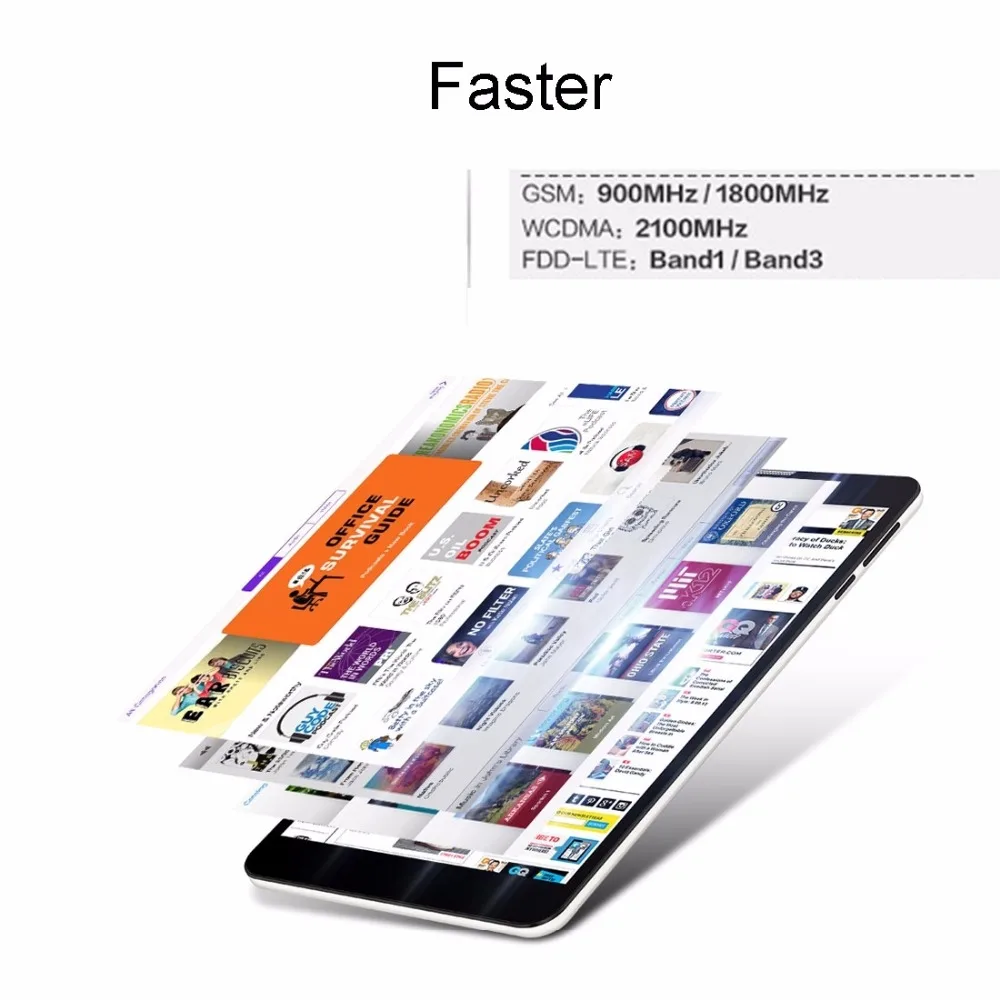 Teclast P70 4G Телефонный звонок, планшетный компьютер 7 дюймов MT8735M 64 бит 1 ГБ/8 ГБ Android 6,0 OS Поддержка 2,4 ГГц/Wi-Fi 5 ГГц gps FDD-LTE