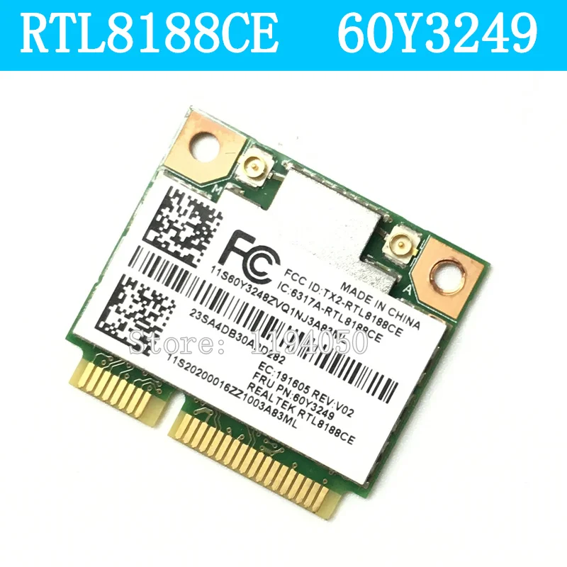 Беспроводная карта Lenovo ThinkPad RTL8188CE T420 X220 T430 X230 E430 T520 b/g/n 60Y3249 RTL8188 WLAN Wi-Fi | Компьютеры